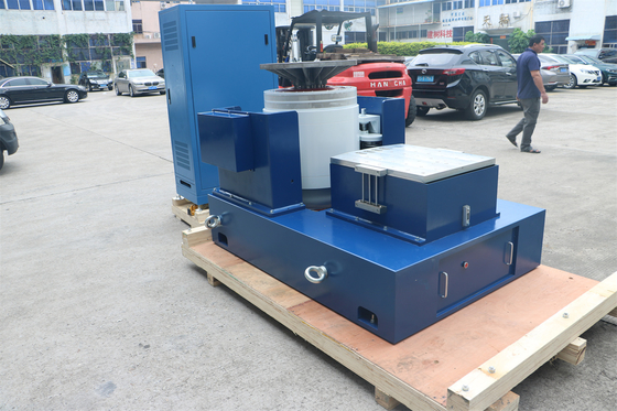 MIL-STD-810H 대변위 고주파 전자기 진동 시험기