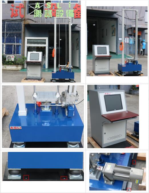 가속 기계적인 충격 충격 시험기 150G 6 부인 IEC60068-2-27 1